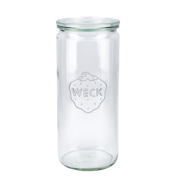 1040ml Zylinderglas mit Glasdeckel WECK RR80