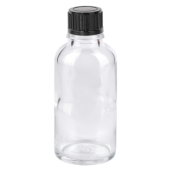 30ml Flasche 11mm Schraubverschluss schwarz Standard ClearLine UT18/30 30ml Flasche 11mm Schraubverschluss schwarz Standard ClearLine UT18/30