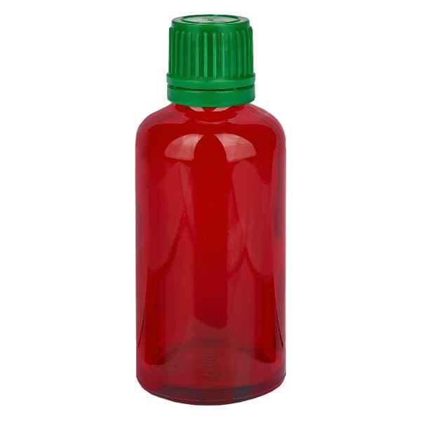 50ml Flasche 11mm Schraubverschluss grün Originalitätsverschluss RedLine UT18/50