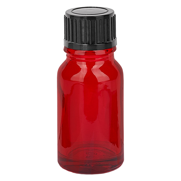 10ml Flasche 11mm Schraubverschluss schwarz Standard RedLine UT18/10 10ml Flasche 11mm Schraubverschluss schwarz Standard RedLine UT18/10