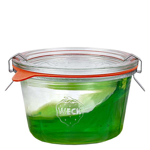 6er Set Weck Gläser 370ml Sturzgläser mit 6 Glasdeckeln, 6 E 6er Set Weck Gläser 370ml Sturzgläser mit 6 Glasdeckeln, 6 E