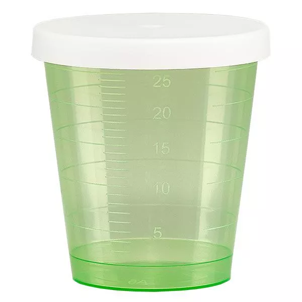 Medikamentenbecher grün 30ml Medikamentenbecher grün 30ml