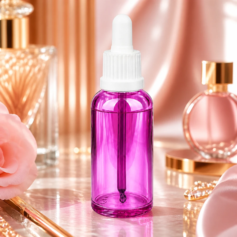 50ml Pipettenflasche weiss Originalität Schraubverschlusserschluss PurpleLine UT18/50 50ml Pipettenflasche Purple Line Serie mit optimaler Größe für den täglichen Gebrauch