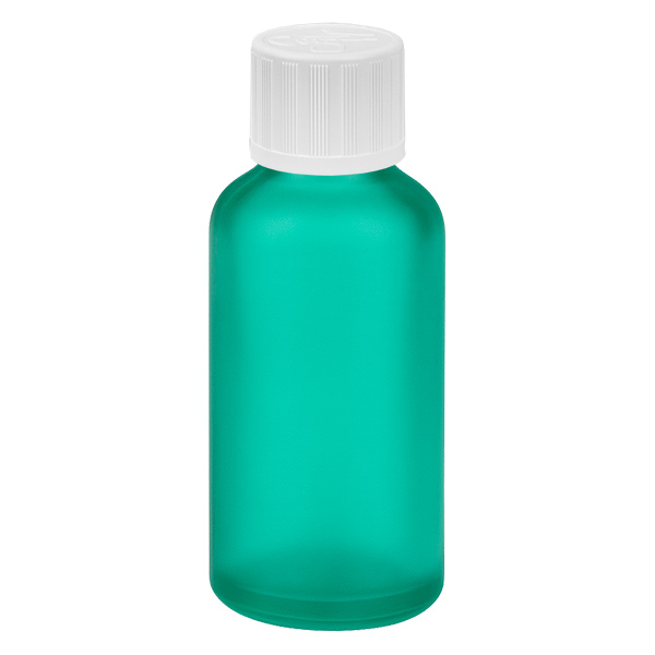 50ml Flasche 11mm Schraubverschluss weiß Standard Kindersicherung GreenLine UT18/50 50ml Flasche 11mm Schraubverschluss weiß Standard Kindersicherung GreenLine UT18/50