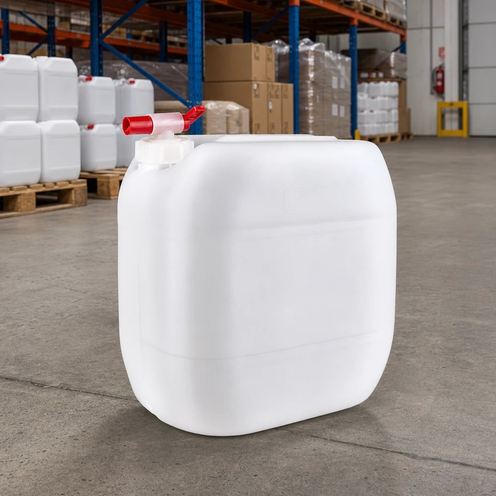 Professioneller Vorratsbehälter 30 Liter mit Ablasshahn für gewerbliche Lagerung