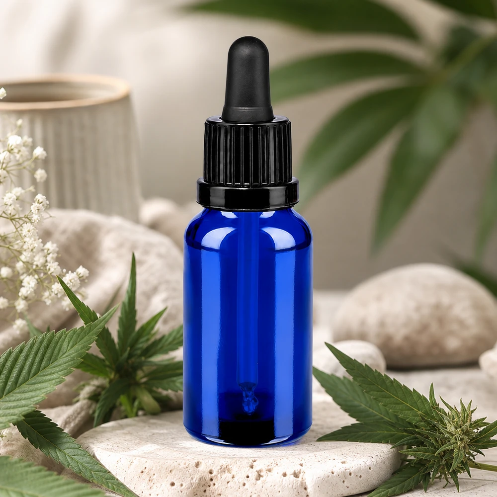 20ml Pipettenflasche schwarz Originalitätsverschluss BlueLine UT18/20 20ml Pipettenflasche mit innovativer UT18 Verschlusstechnik - auslaufsicher und wiederverwendbar