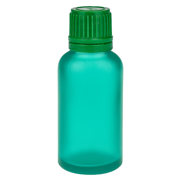 30ml Flasche 11mm Schraubverschluss grün Originalitätsverschluss GreenLine UT18/30 30ml Flasche 11mm Schraubverschluss grün Originalitätsverschluss GreenLine UT18/30