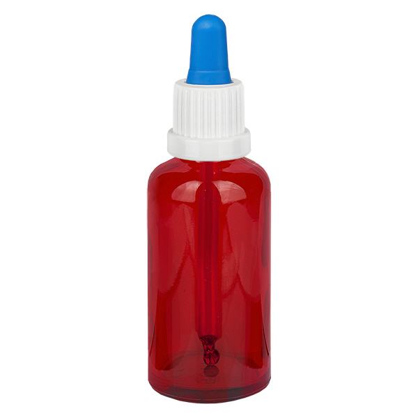 50ml Pipettenflasche weiß/blau Originalitätsverschluss RedLine UT18/50 50ml Pipettenflasche weiß/blau Originalitätsverschluss RedLine UT18/50