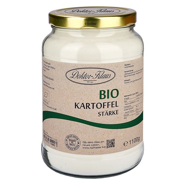 Kartoffelstärke Bio 1100g Doktor-Klaus noWaste Kartoffelstärke Bio 1100g Doktor-Klaus noWaste