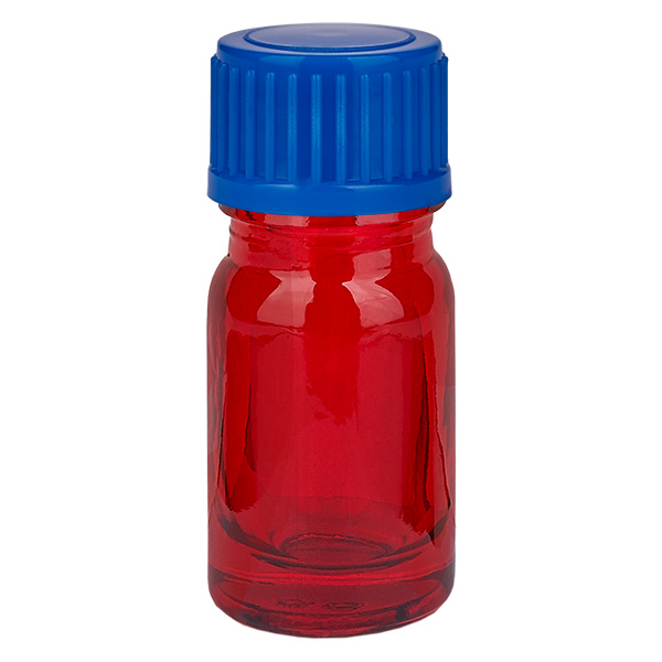5ml Flasche 11mm Schraubverschluss blau Standard RedLine UT18/5 5ml Flasche 11mm Schraubverschluss blau Standard RedLine UT18/5