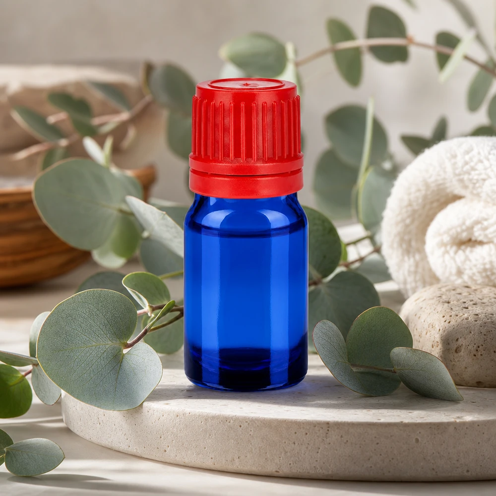 5ml Apothekerflasche BlueLine UT18/5 aus pharmazeutischem Glas mit zertifizierter Qualität