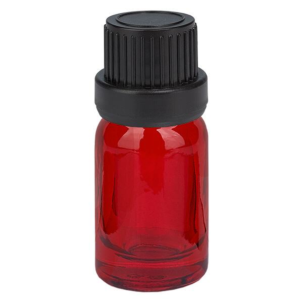 5ml Flasche 11mm Schraubverschluss schwarz Originalitätsverschluss RedLine UT18/5