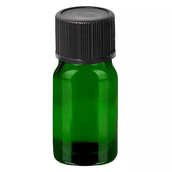 5ml Tropfflasche 1mm schwarz Standardverschluss GreenLine UT18/5