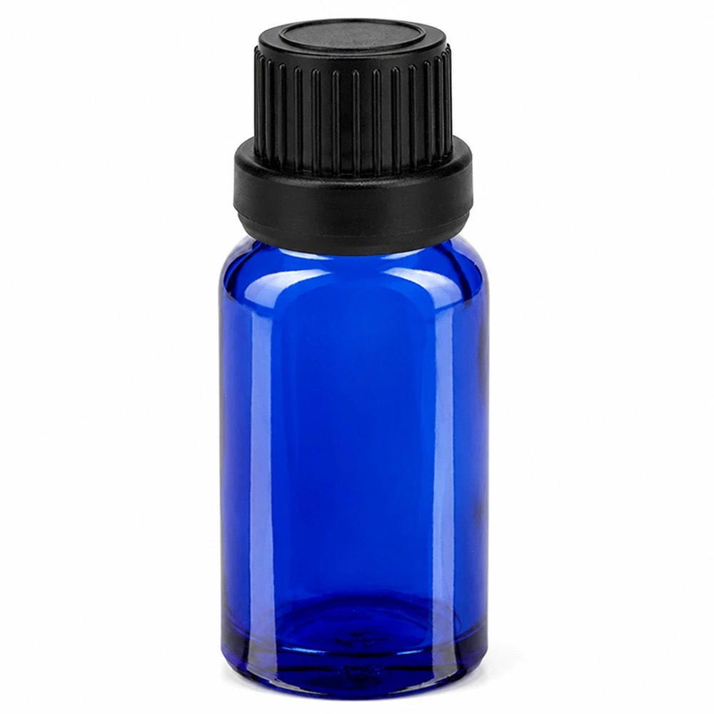 10ml Flasche 11mm Schraubverschluss schwarz Originalitätsverschluss BlueLine UT18/10