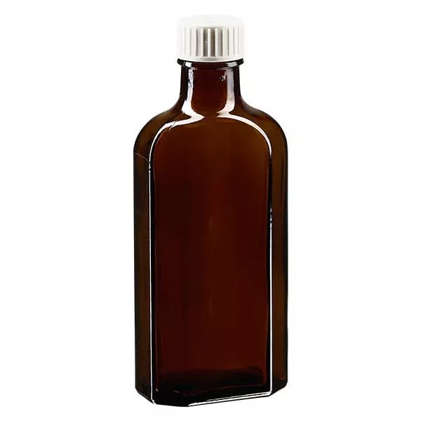 125 ml Meplat braun Schraubverschluss mit PE-Schaumeinlage 125 ml Meplat braun Schraubverschluss mit PE-Schaumeinlage