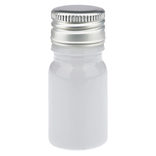 5ml Flasche 11mm Schraubverschluss Alu-Silber Standard WhiteLine UT18/5