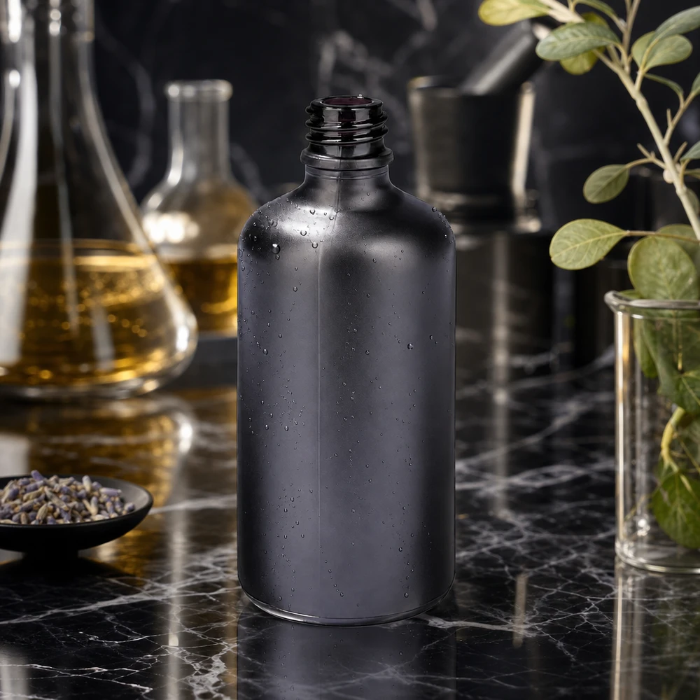 100ml Apothekerflasche BlackLine UT18/100 UNiTWIST Hygienische 100ml Apothekerflasche BlackLine UT18/100 UNiTWIST für pharmazeutische Präparate