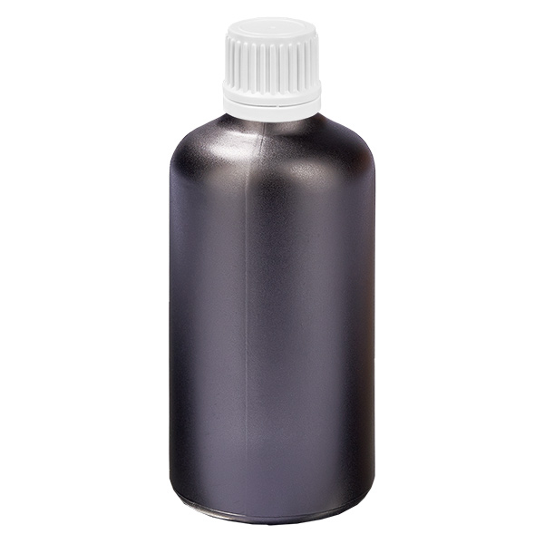100ml Flasche 11mm Schraubverschluss weiß Originalitätsverschluss BlackLine UT18/100 100ml Flasche 11mm Schraubverschluss weiß Originalitätsverschluss BlackLine UT18/100