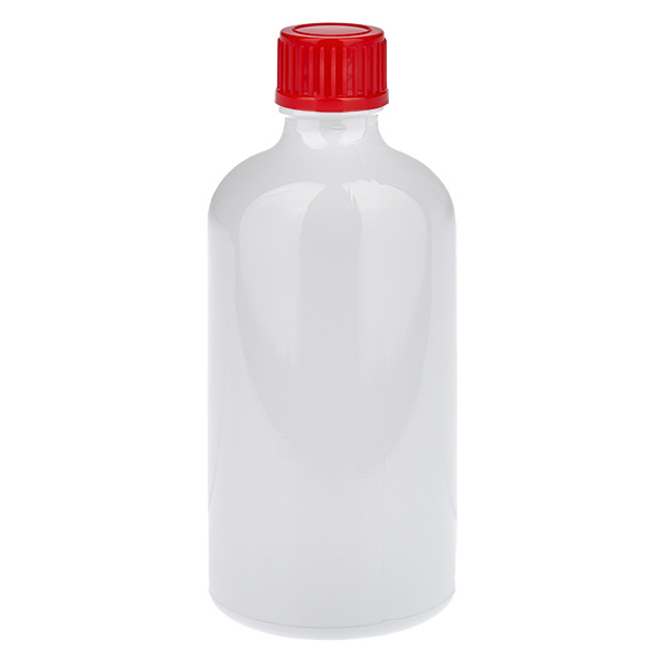 100ml Flasche 11mm Schraubverschluss rot Standard WhiteLine UT18/100 100ml Flasche 11mm Schraubverschluss rot Standard WhiteLine UT18/100