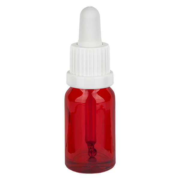 10ml Pipettenflasche weiß Originalitätsverschluss RedLine UT18/10 10ml Pipettenflasche weiß Originalitätsverschluss RedLine UT18/10