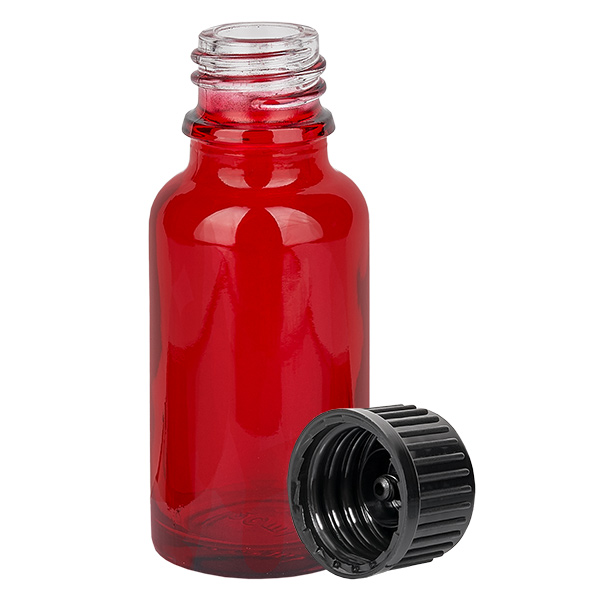20ml Flasche 11mm Schraubverschluss schwarz Standard RedLine UT18/20 20ml Flasche 11mm Schraubverschluss schwarz Standard RedLine UT18/20