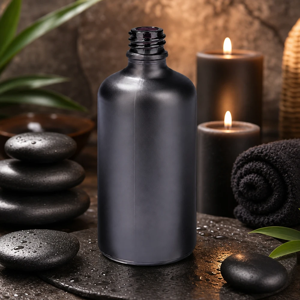 100ml Apothekerflasche BlackLine UT18/100 UNiTWIST Moderne 100ml Apothekerflasche BlackLine UT18/100 UNiTWIST für DIY Kosmetik und Naturprodukte