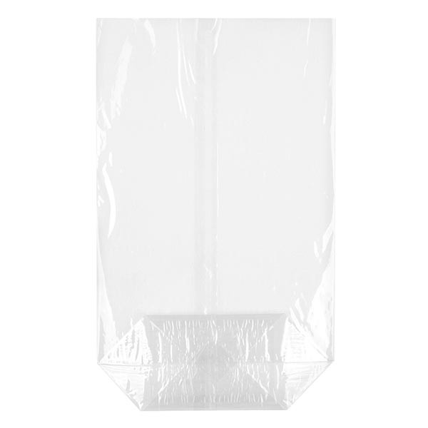 Bodenbeutel mit Siegelnaht (100er Pack) 230x375mm/30µm