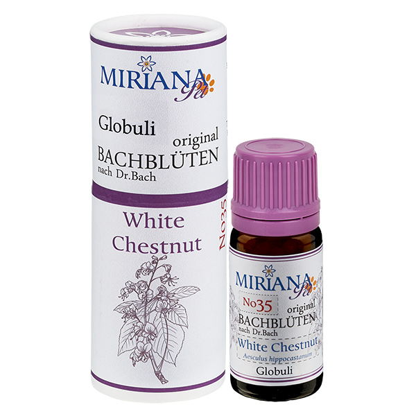 35 White Chestnut, 10g Globuli, MirianaPet