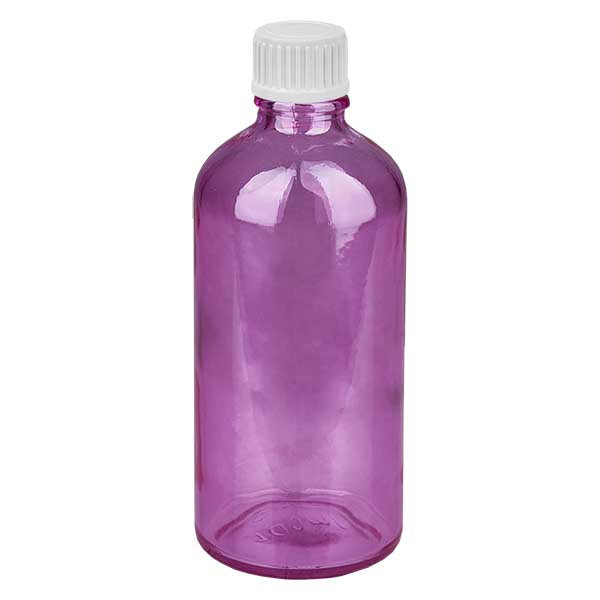 100ml Tropfflasche 0.9mm weiss Standard PurpleLine UT18/100