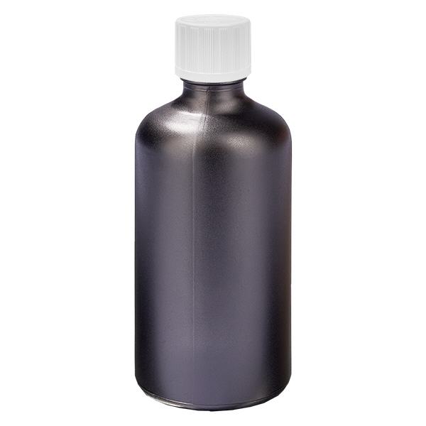 100ml Flasche 11mm Schraubverschluss weiß Standard Kindersicherung BlackLine UT18/100 100ml Flasche 11mm Schraubverschluss weiß Standard Kindersicherung BlackLine UT18/100