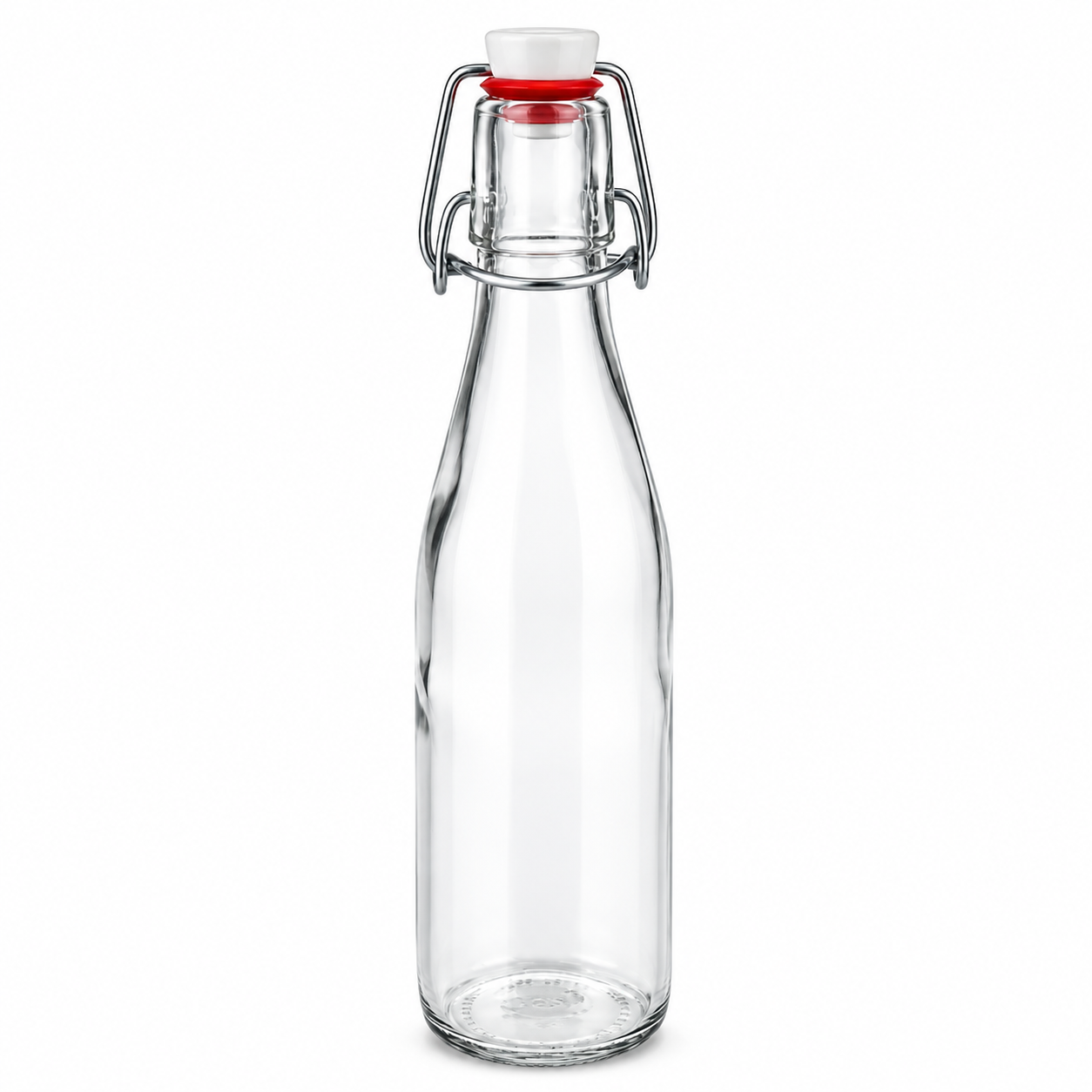 250-ml-Glasflasche UNiTWIST mit Porzellan-Bügelverschluss
