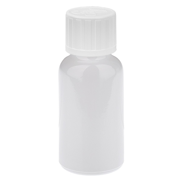20ml Tropfflasche 1.2mm weiß Standardverschluss Kindersicherung WhiteLine UT18/20 20ml Tropfflasche 1.2mm weiß Standardverschluss Kindersicherung WhiteLine UT18/20