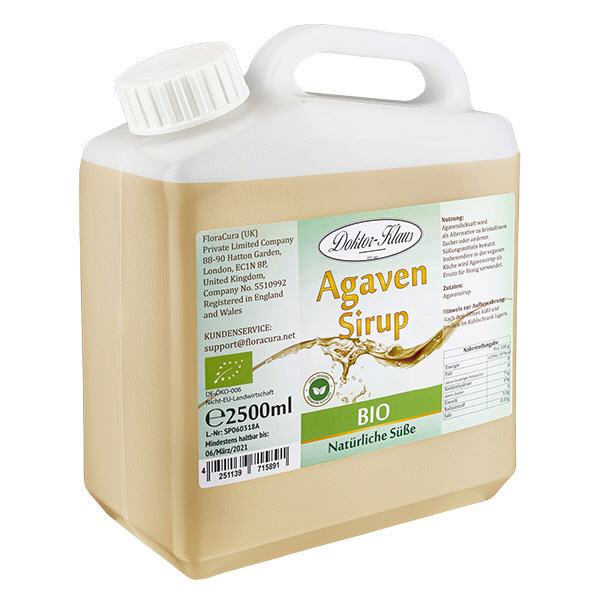 Agavendicksaft (Sirup) Bio 2500ml Doktor-Klaus