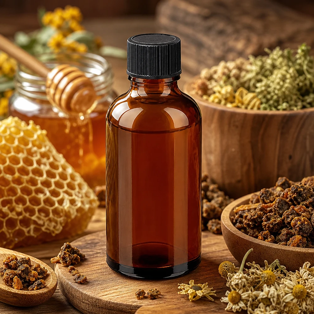 50ml Tropfflasche 1mm schwarz Standardverschluss BrownLine UT18/50 Vielseitige 50ml Tropfflasche braun für Kräutertinkturen Bachblüten und homöopathische Mittel