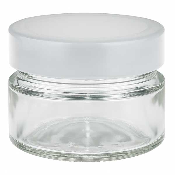 80ml Rundglas mit BasicSeal Deckel weiß deep UNiTWIST