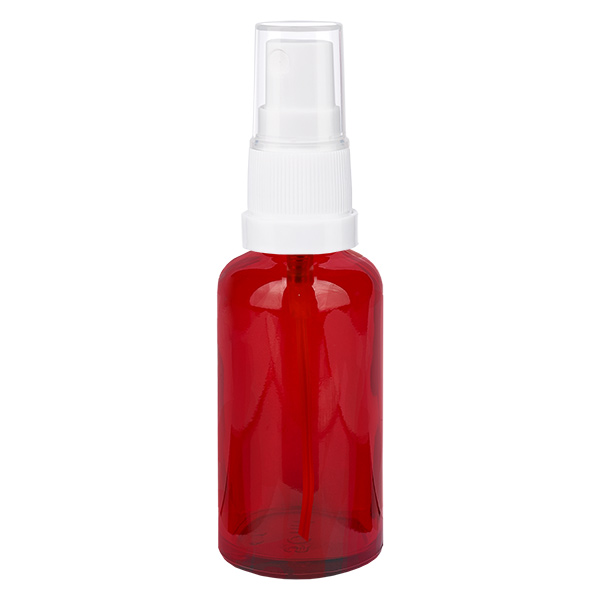 50ml Sprayflasche mit weißem Verschluss RedLine UT18/50 UNiTWIST