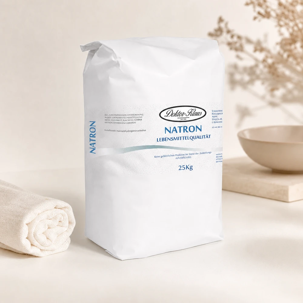 Natron Pulver (Natriumhydrogencarbonat) 25kg