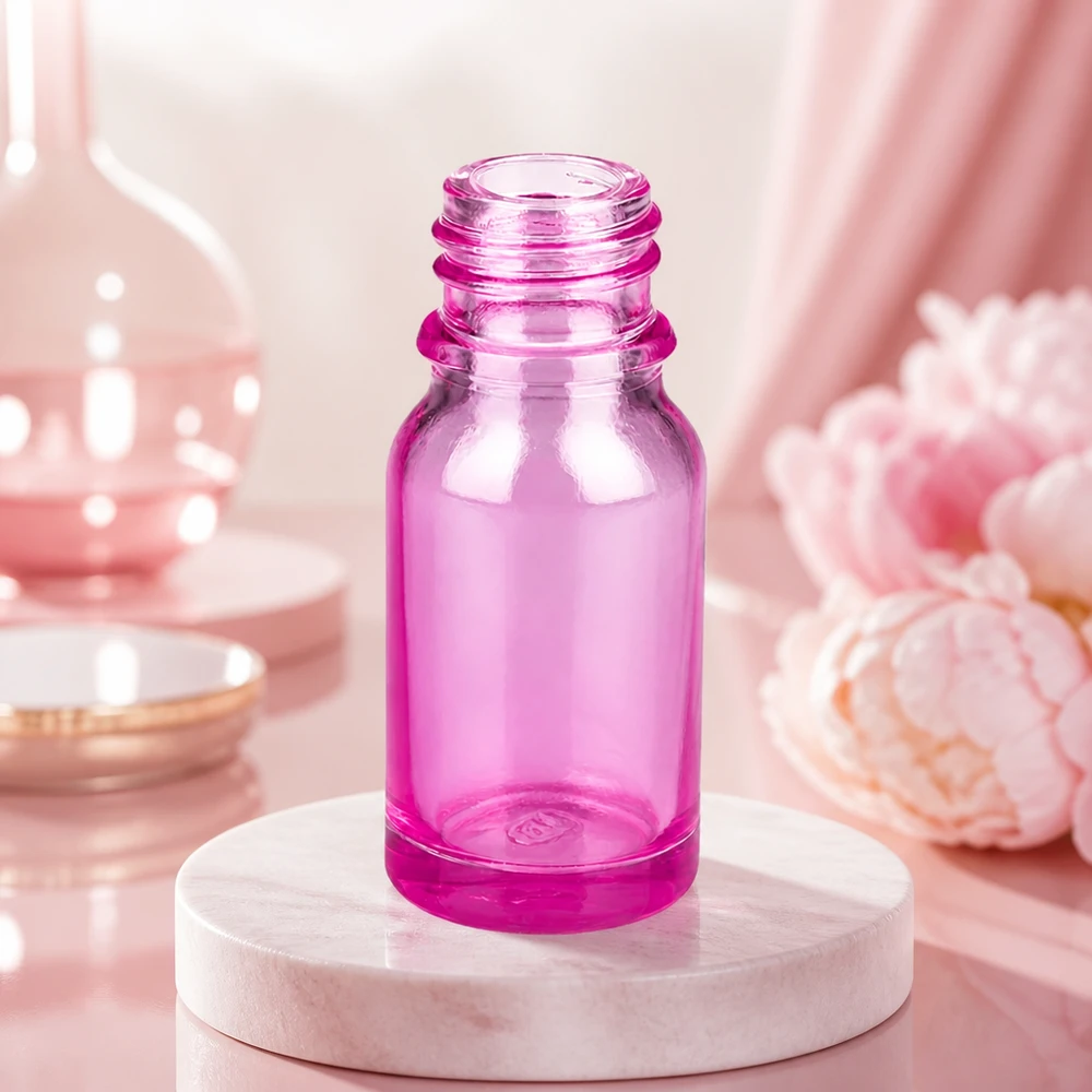 10ml Apothekenflasche PurpleLine UT18/10 UNiTWIST in Magenta für sterile Aufbewahrung flüssiger Substanzen