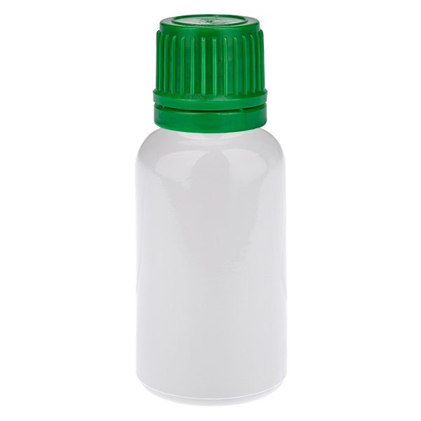 20ml Flasche 11mm Schraubverschluss grün Originalitätsverschluss WhiteLine UT18/20