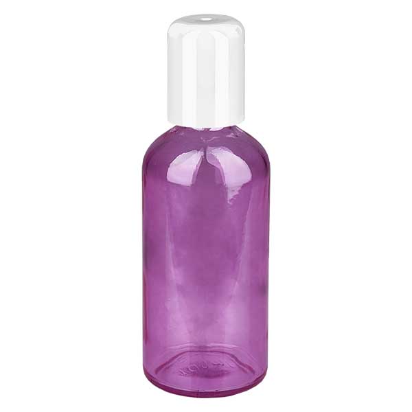 100ml Roll-On Flasche weiss Standard PurpleLine UT18/100