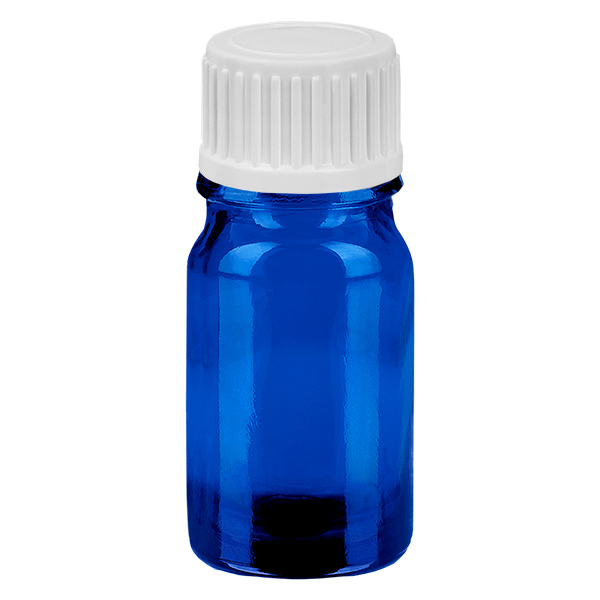 5ml Tropfflasche 0.9mm weiß Standardverschluss BlueLine UT18/5