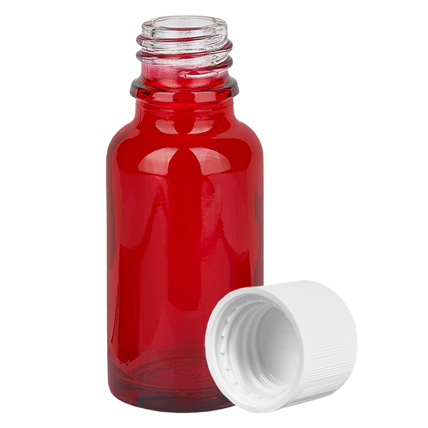 20ml Flasche 11mm Schraubverschluss weiß Standard Kindersicherung RedLine UT18/20 20ml Flasche 11mm Schraubverschluss weiß Standard Kindersicherung RedLine UT18/20