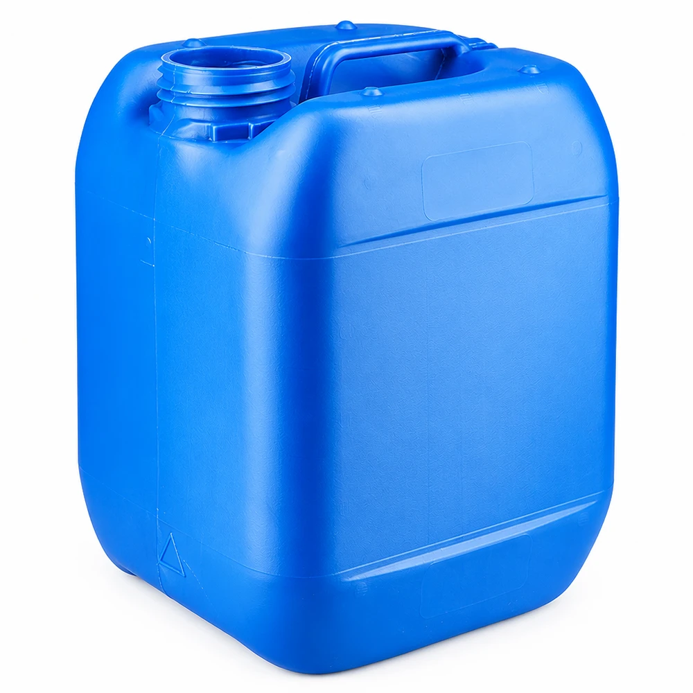 Kanister 5 Liter blau ohne Verschluss HDPE Kanister 5 Liter in Blau ohne Verschluss stapelbar und lebensmittelecht