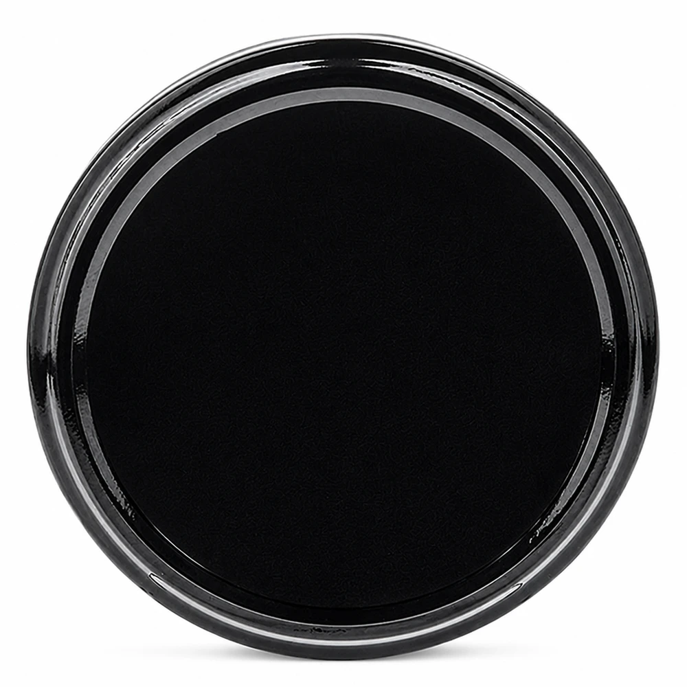 BasicSeal Konservendeckel schwarz 66mm TO66 UNiTWIST Vogelperspektive