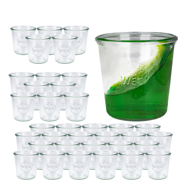 36er Set Weck Gläser 580ml Sturzgläser 36er Set Weck Gläser 580ml Sturzgläser