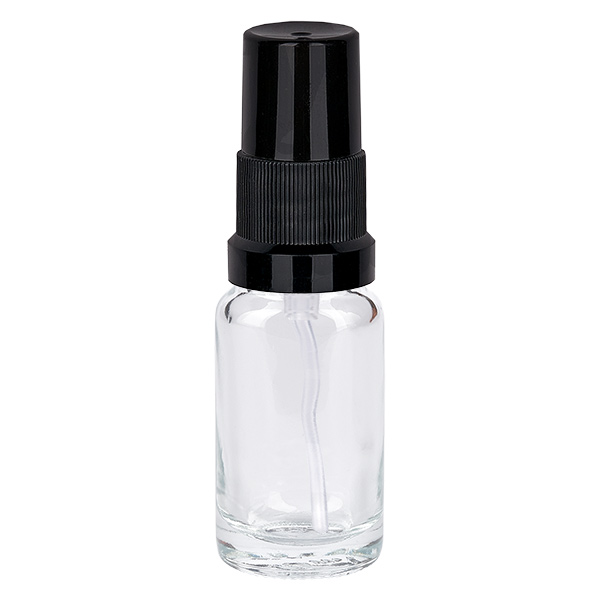 10ml Sprayflasche schwarz Standardverschluss ClearLine UT18/10 10ml Sprayflasche schwarz Standardverschluss ClearLine UT18/10