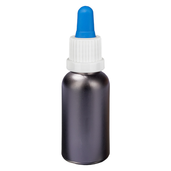 30ml Pipettenflasche weiß/blau Originalitätsverschluss BlackLine UT18/30 30ml Pipettenflasche weiß/blau Originalitätsverschluss BlackLine UT18/30