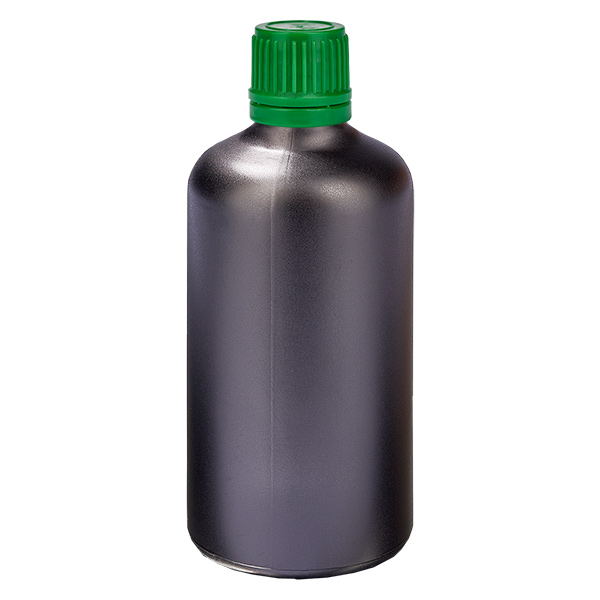 100ml Flasche 11mm Schraubverschluss grün Originalitätsverschluss BlackLine UT18/100 100ml Flasche 11mm Schraubverschluss grün Originalitätsverschluss BlackLine UT18/100