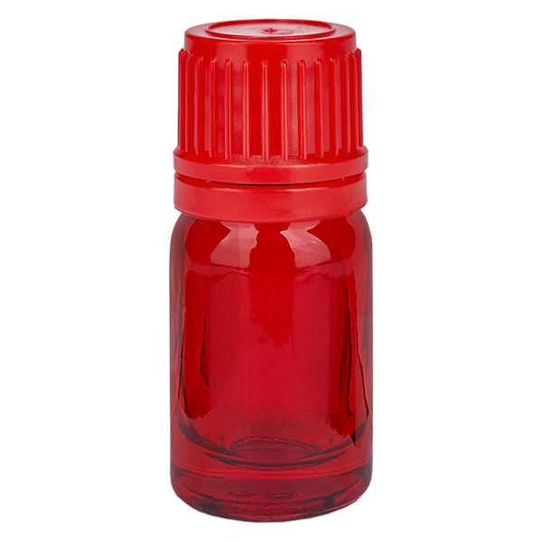5ml Flasche 11mm Schraubverschluss rot Originalitätsverschluss RedLine UT18/5 5ml Flasche 11mm Schraubverschluss rot Originalitätsverschluss RedLine UT18/5
