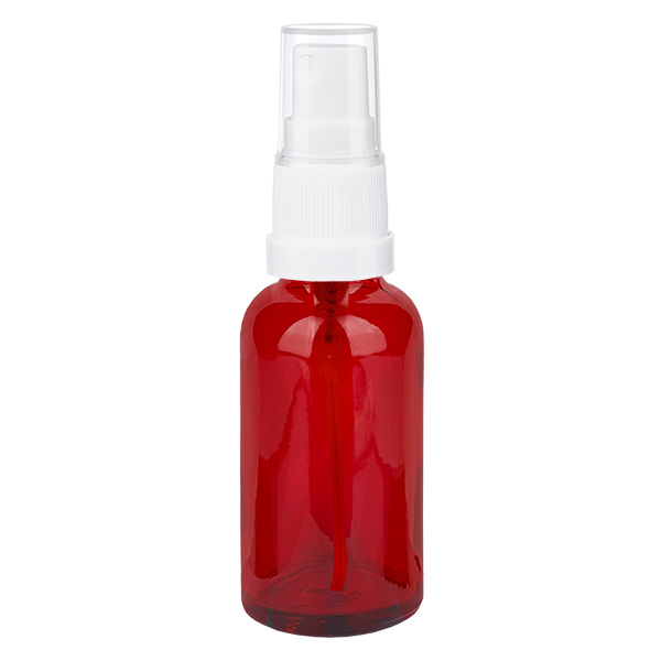 30ml Sprayflasche mit weißem Verschluss RedLine UT18/30 UNiTWIST